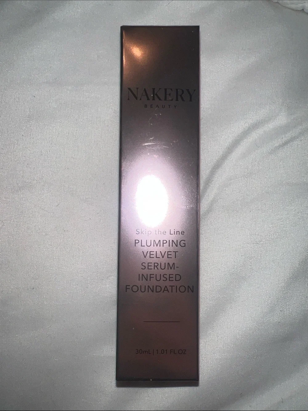 Nakery plumping velvet serum infused foundation